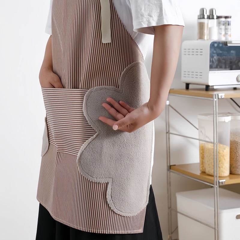 Home Cooking Oil Disposal - Oxford Cloth Apron Unisex Kitchen Cooking