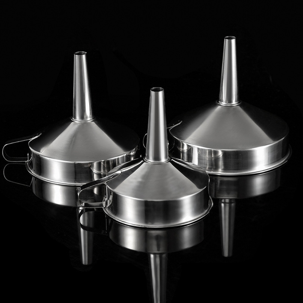 Home Cooking Help - 1Pc Stainless Steel Cooking Oil Funnel