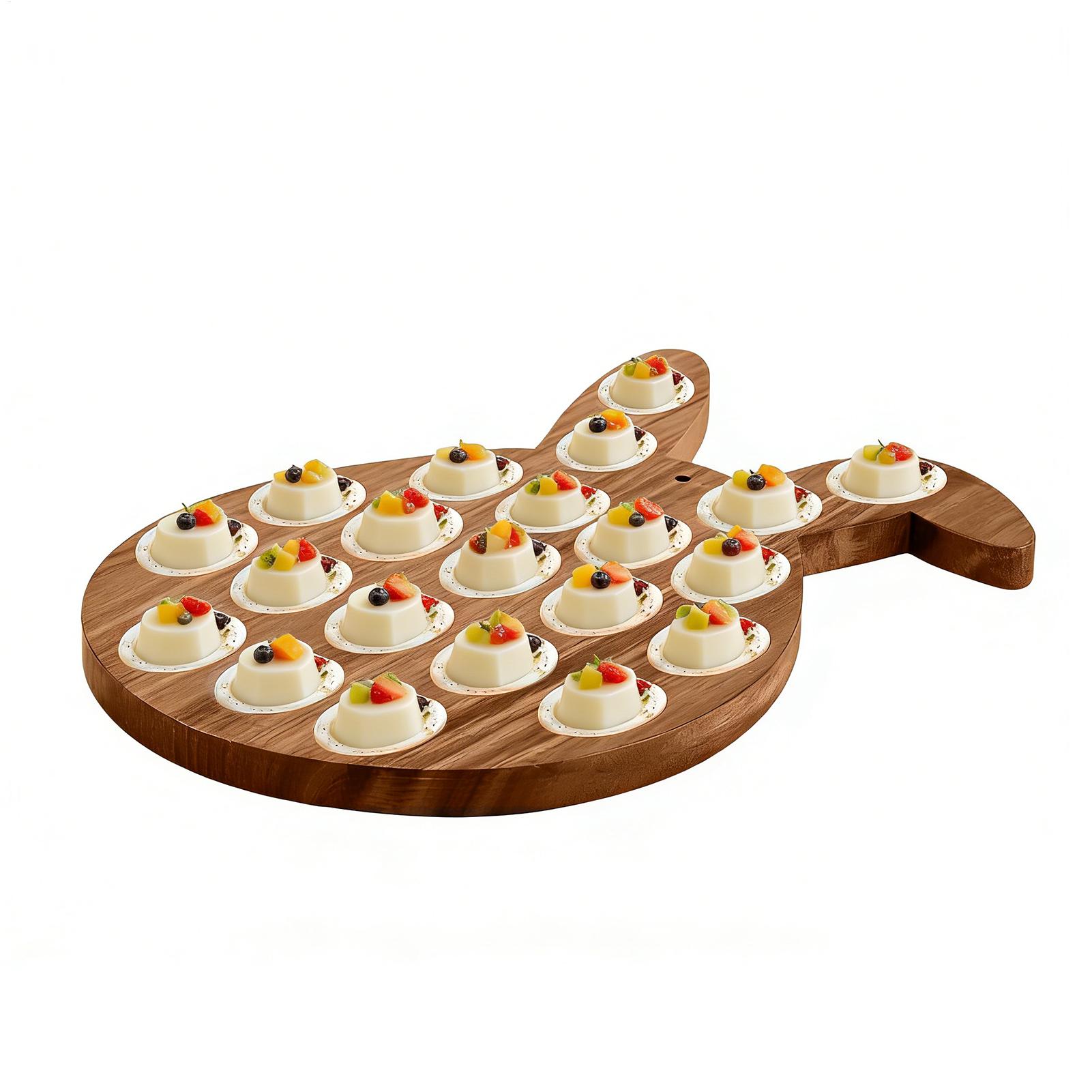 Home Cooking Host - Easter Bunny Deviled Egg Platter 21-Hole