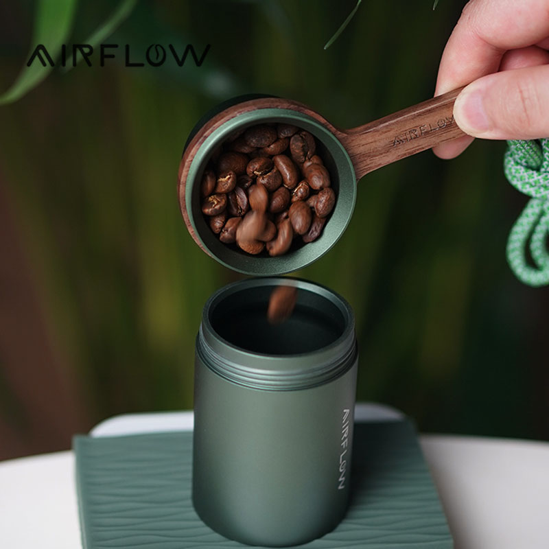Home Cooking Help - AIRFLOW Wooden Long Coffee Spoon Kitchen