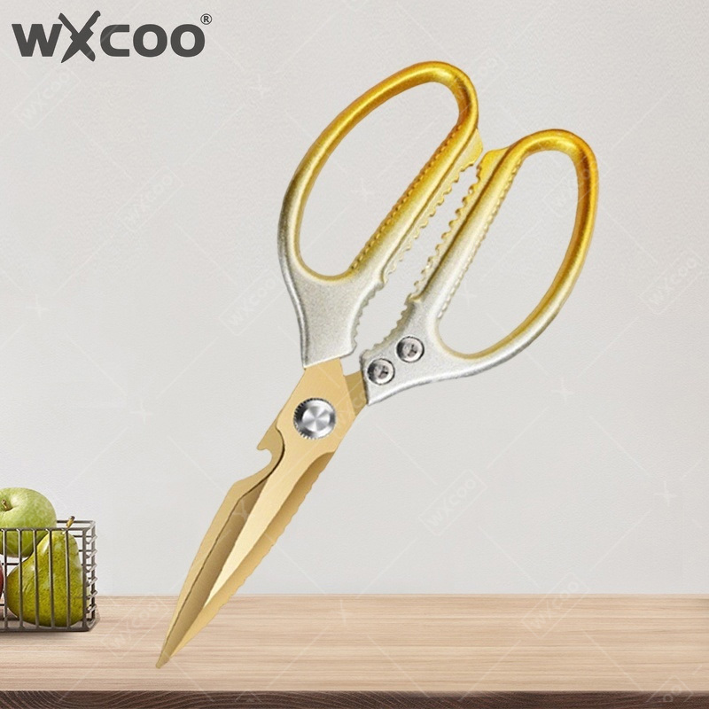 Home Cooking Help - WXCOO Stainless Steel Kitchen Scissor Shears