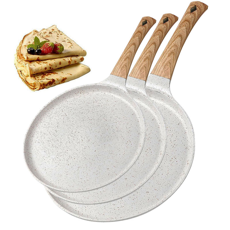 Crepe Pan Nonstick - 20/24/28cm Nonstick Crepe Egg Pan Pizza