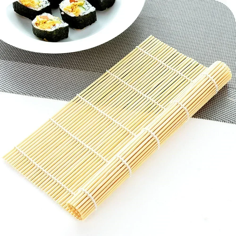 Sushi Mat Bamboo - 24X24cm/27X27cm/30X30cm Homemade No-Stick Bamboo Sushi Mat