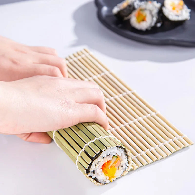 Sushi Mat Bamboo - DIY Bamboo Sushi Maker Rolling Mat