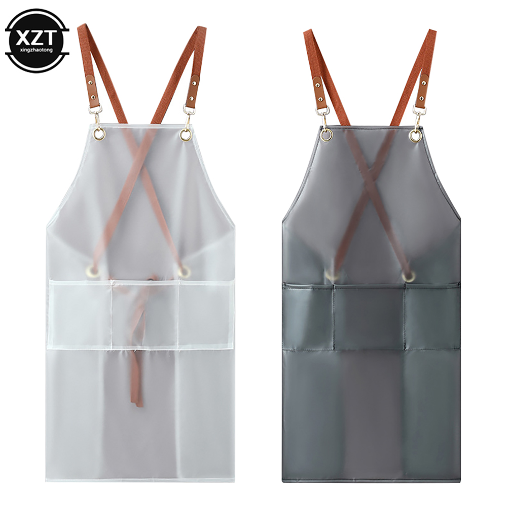 Home Cooking Oil Disposal - New Simple Apron Waterproof and Oil