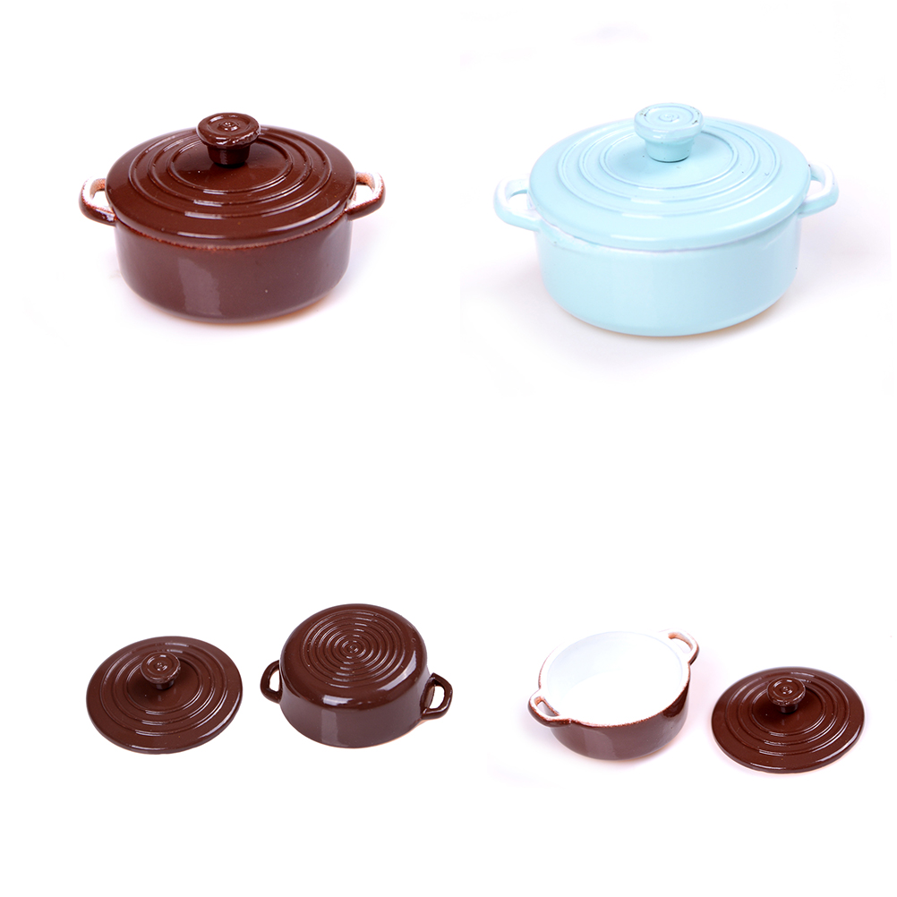 Home Cooking Help - 1:12Scale Dollhouse Miniature Kitchen Utensils Cooking