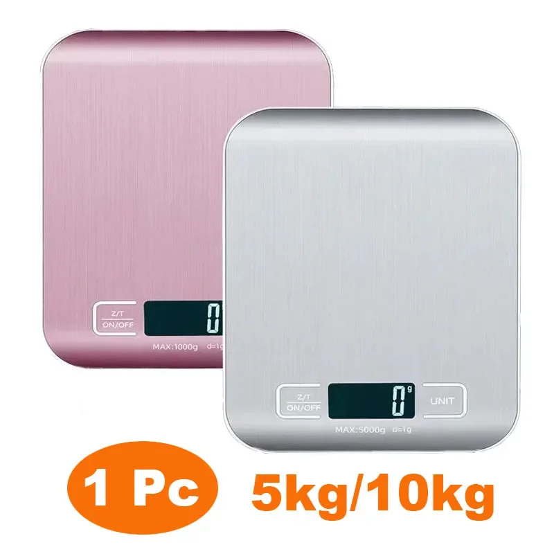 Home Cooking Help - Rechargeable Kitchen Scale LCD Display 5kg/10kg