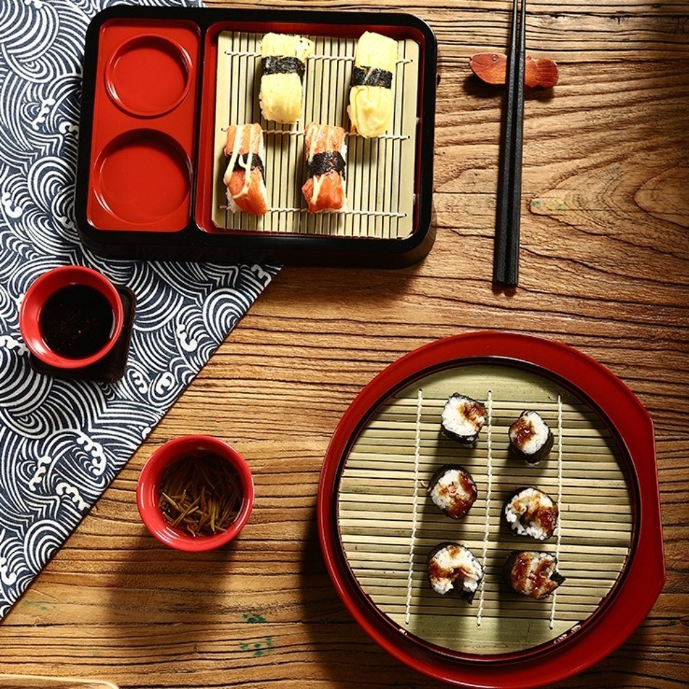 Japanese Style Cold Noodle Dis - Sushi Mat Bamboo recension och pris