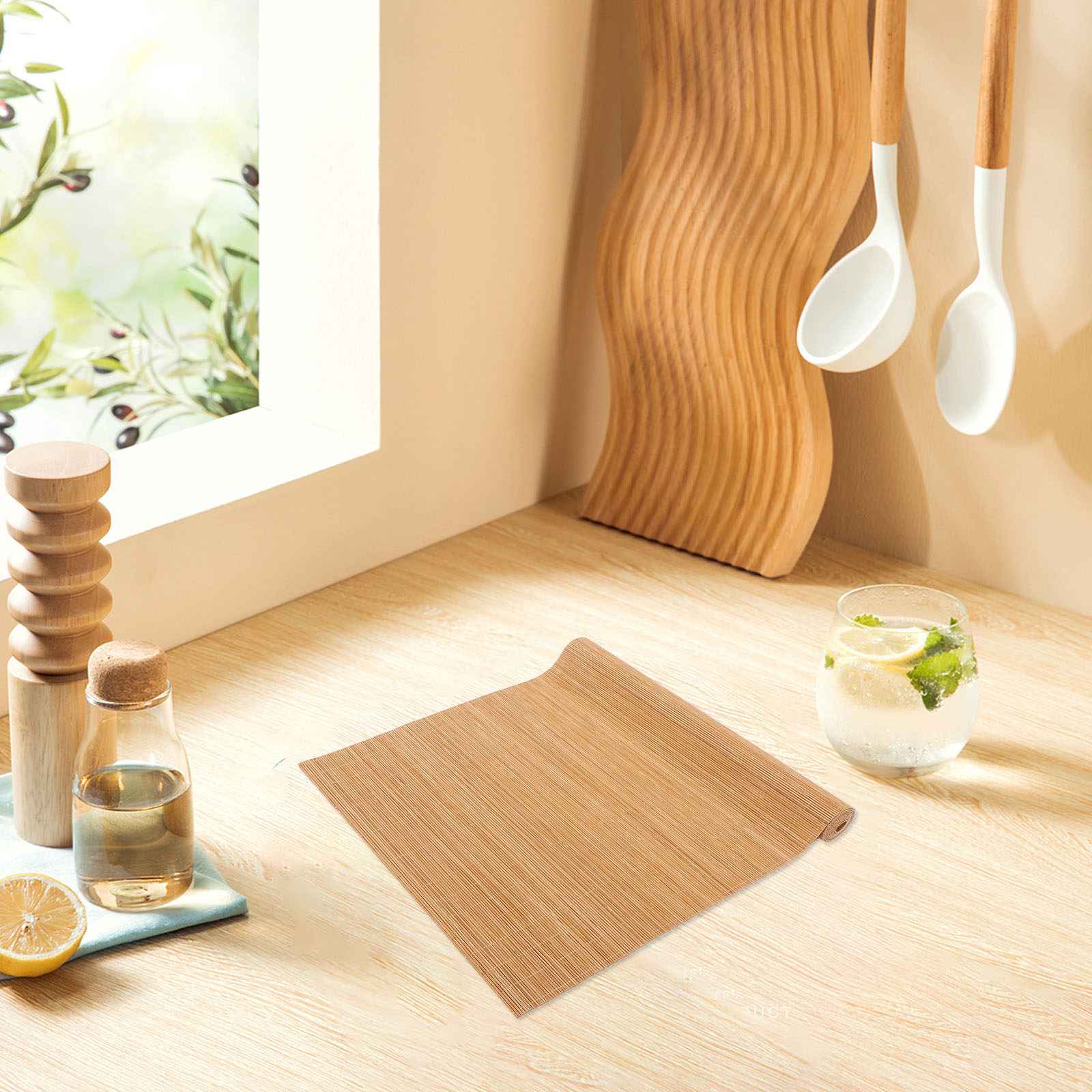 Bamboo Placemat Rustic Cuttabl - Sushi Mat Bamboo recension och pris