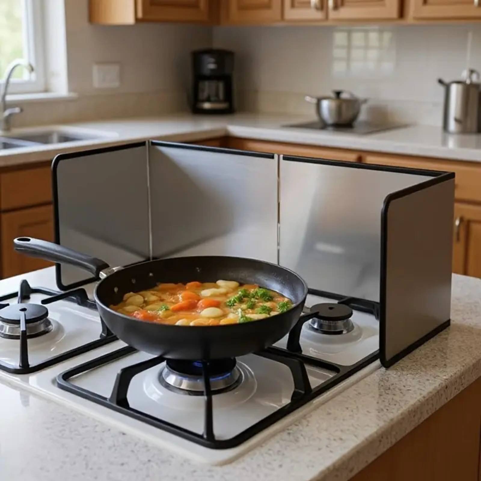 Gas Cooktop Oil Guard Heat-Res - Home Cooking Gas recension och pris