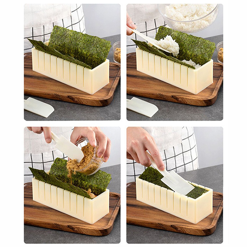 Make Sushi Machine Cutter Sush - Sushi Mat Bamboo recension och pris