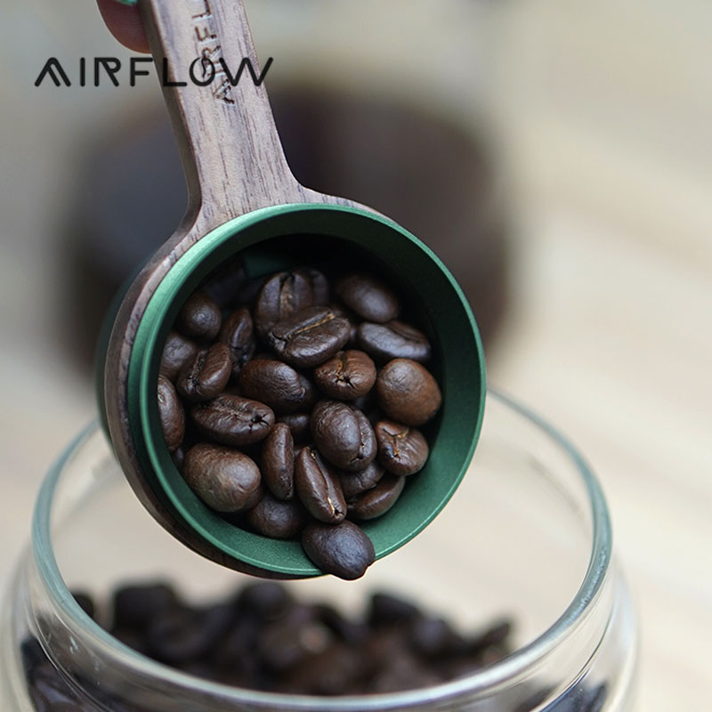 AIRFLOW Wooden Long Coffee Spo - Home Cooking Help recension och pris