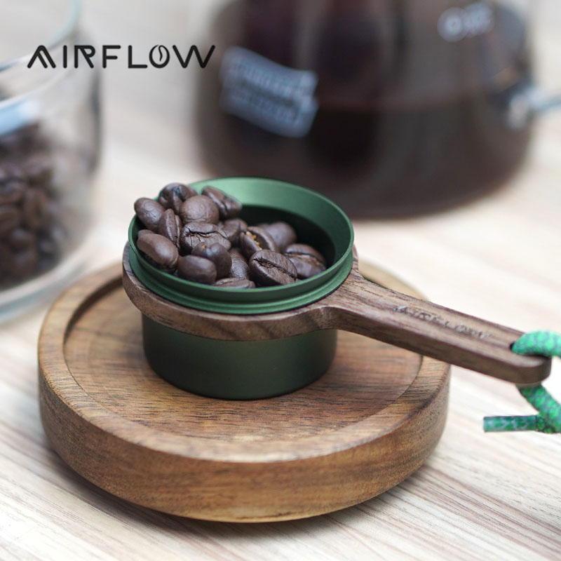 AIRFLOW Wooden Long Coffee Spo - Home Cooking Help recension och pris