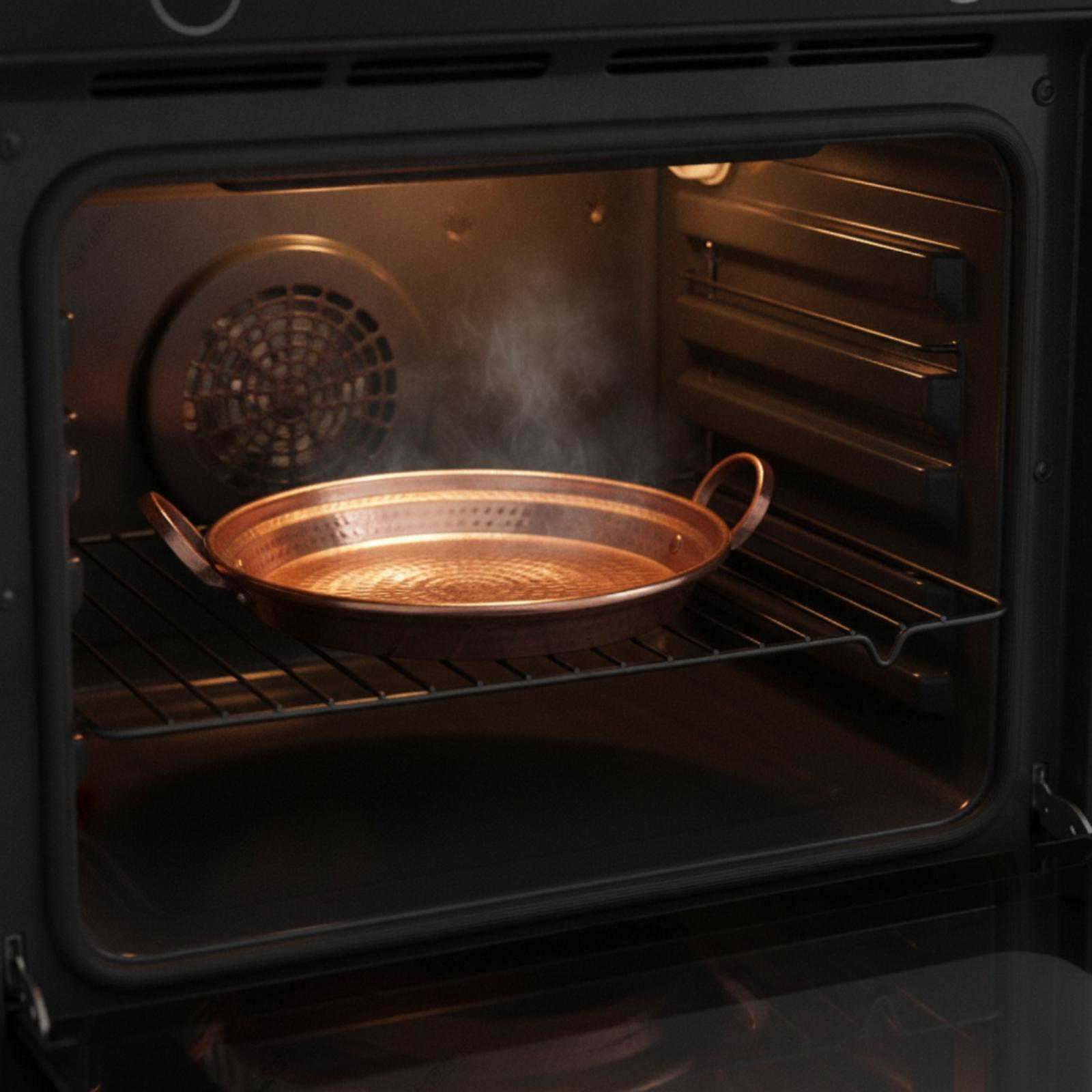 Copper Pan twoHandle Pan with  - Home Cooking Host recension och pris