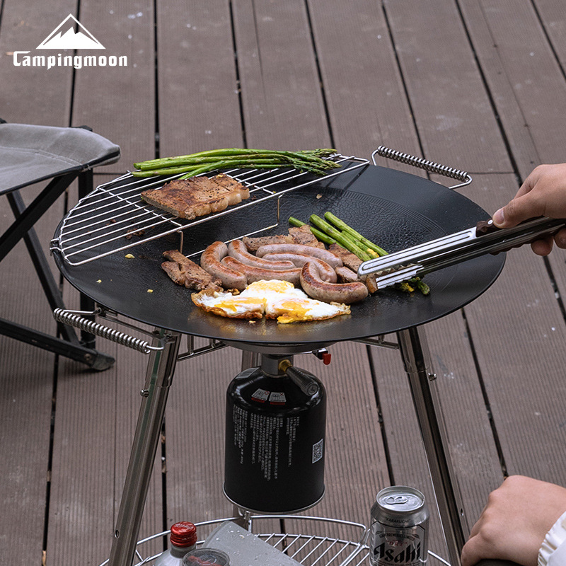 CAMPINGMOON GRW-45F Large 3-Pl - Crepe Pan Nonstick recension och pris