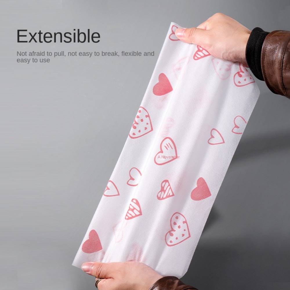 10Pcs/Bag Heart Printed Dispos - Home Cooking Oil Disposal recension och pris