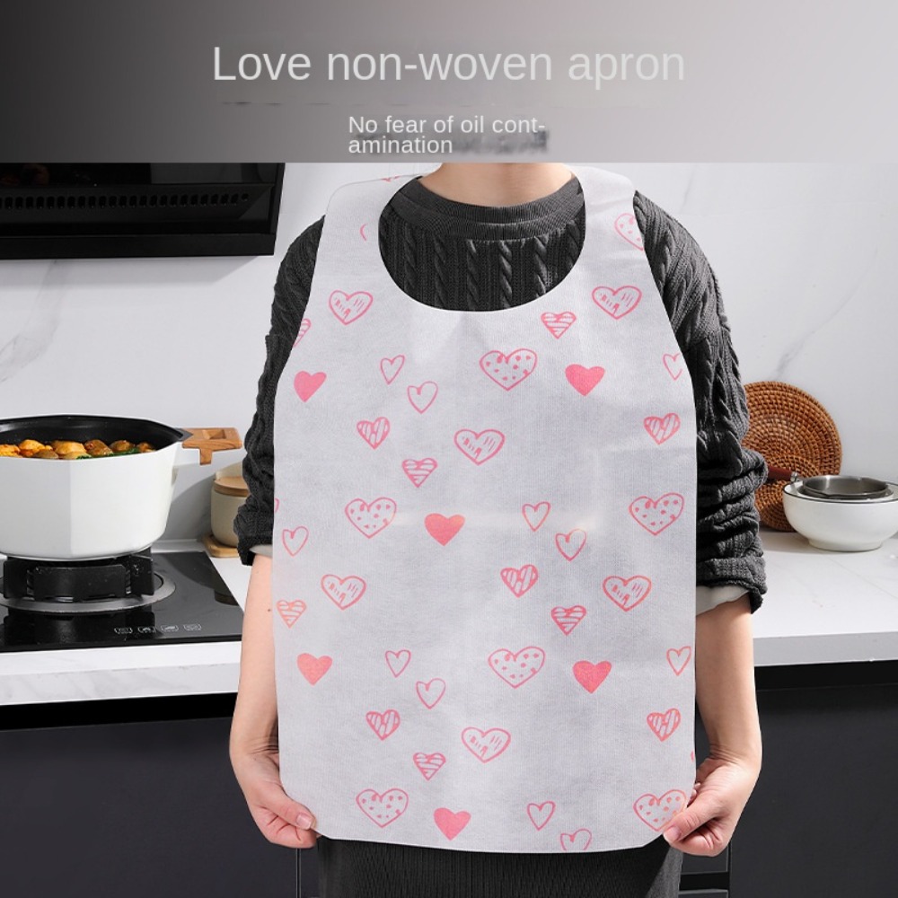 10Pcs/Bag Heart Printed Dispos - Home Cooking Oil Disposal recension och pris