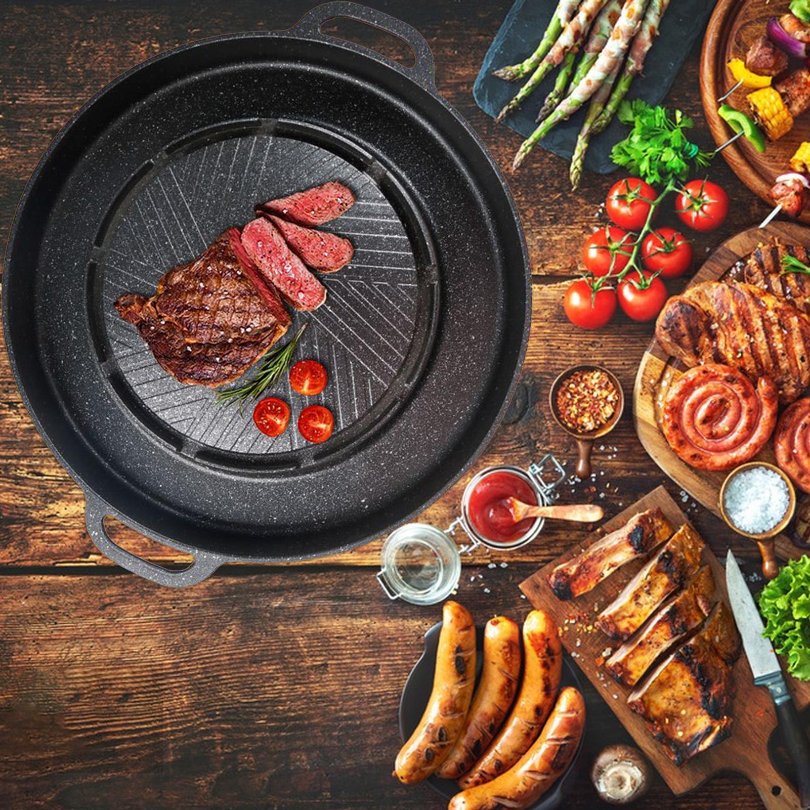 2-in-1 Grill & Hot Pan for Sto - Crepe Pan Nonstick recension och pris