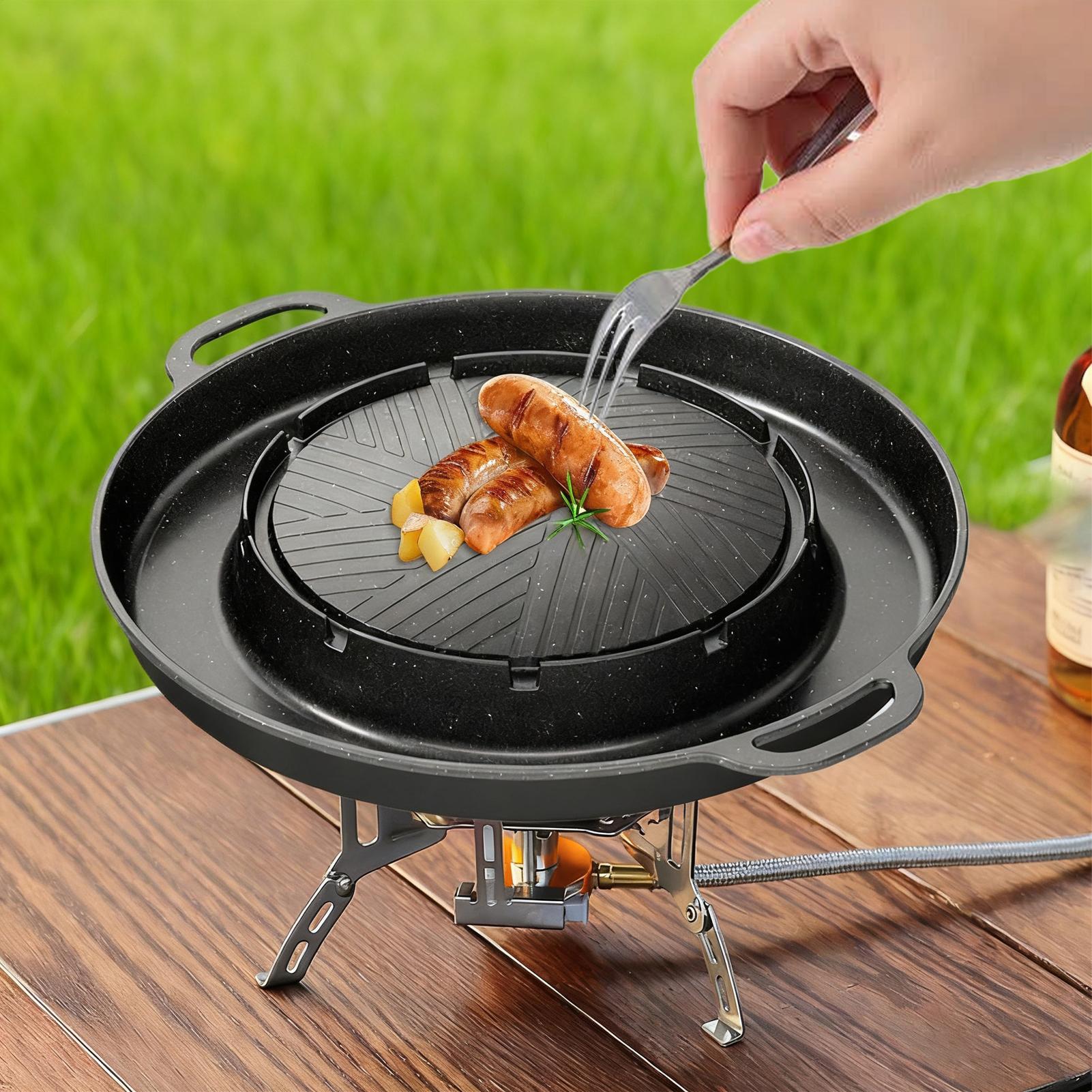 2-in-1 Grill & Hot Pan for Sto - Crepe Pan Nonstick recension och pris