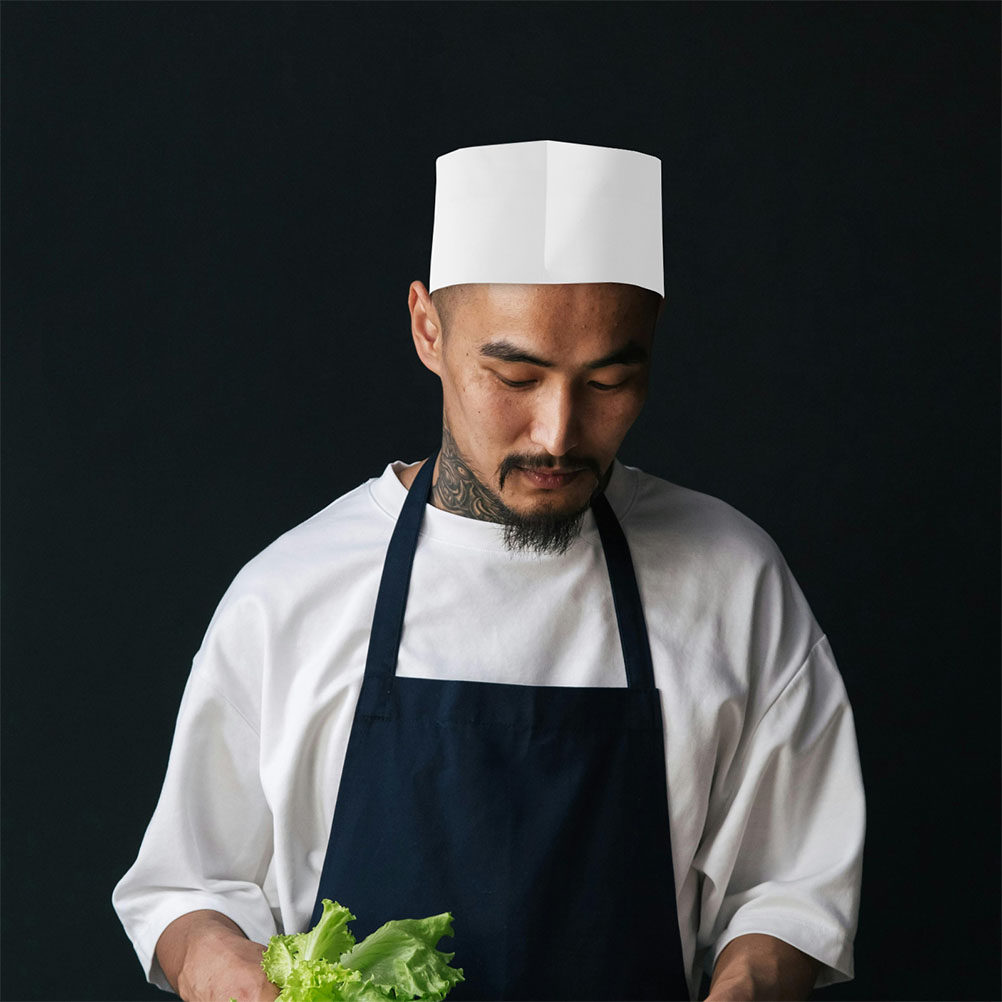 50Pcs Chef Hats Disposable Coo - Home Cooking Classes recension och pris