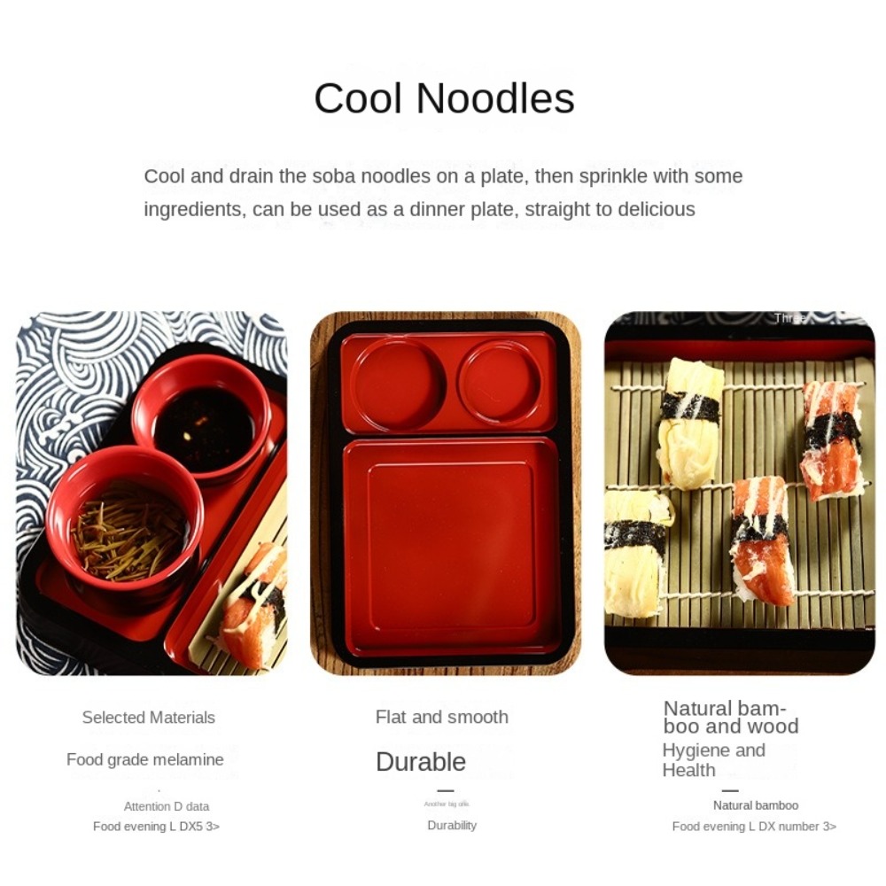 Japanese Style Cold Noodle Dis - Sushi Mat Bamboo recension och pris
