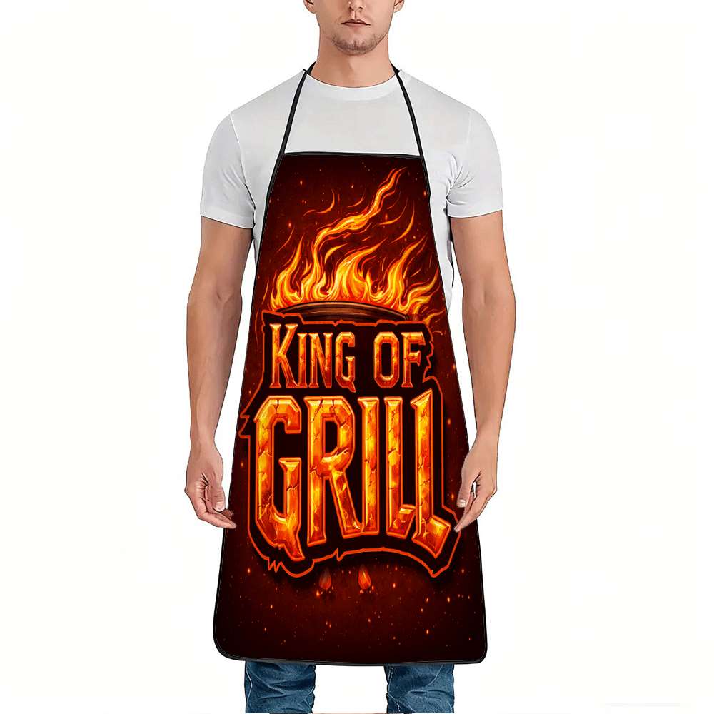 1 Piece of Bbq King Apron, Bbq - Home Cooking Ideas recension och pris