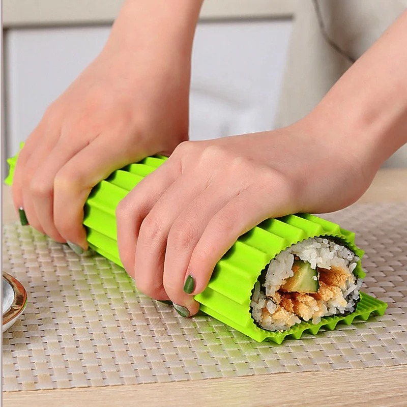 Imitation Bamboo Silicone Sush - Sushi Mat Bamboo recension och pris