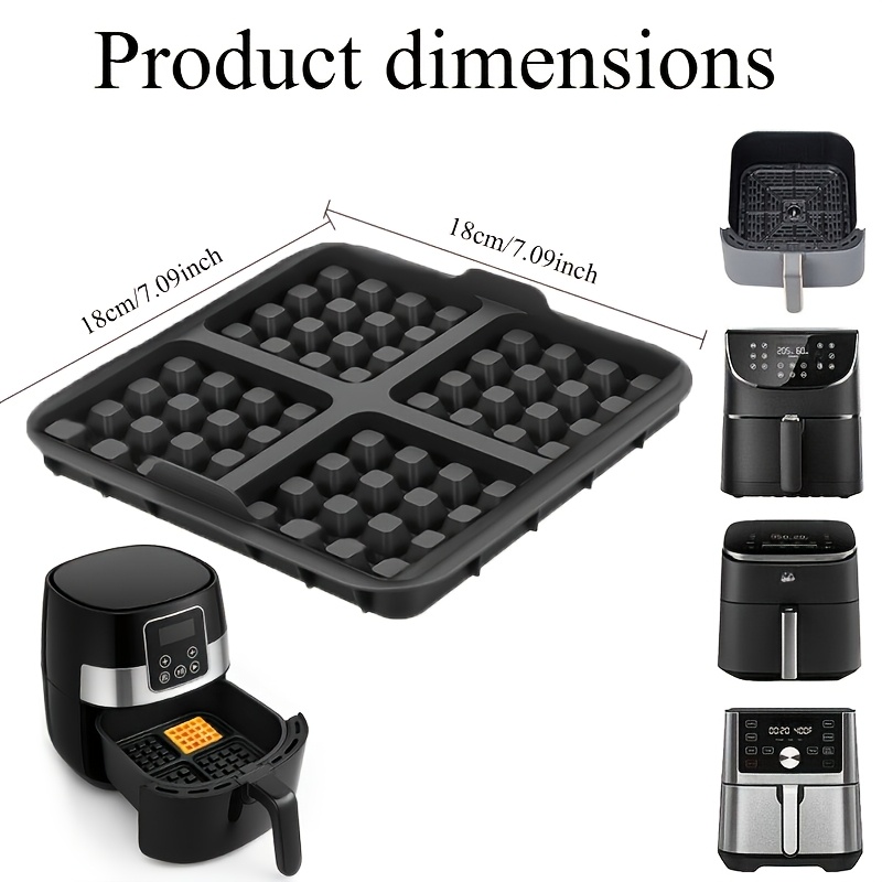 Square Waffle Mold, Non-Stick  - Crepe Pan Nonstick recension och pris