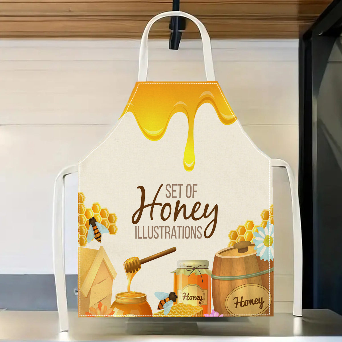 1pc Honey Bee Apron Sweet Kitc - Home Cooking Ideas recension och pris