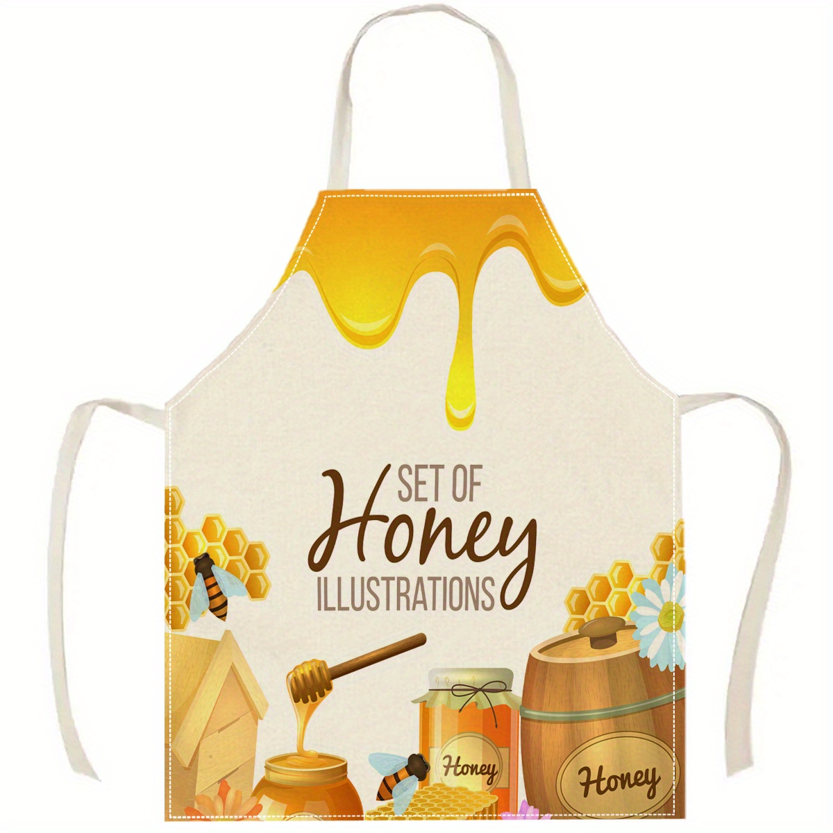 1pc Honey Bee Apron Sweet Kitc - Home Cooking Ideas recension och pris
