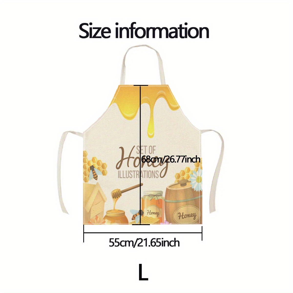 1pc Honey Bee Apron Sweet Kitc - Home Cooking Ideas recension och pris