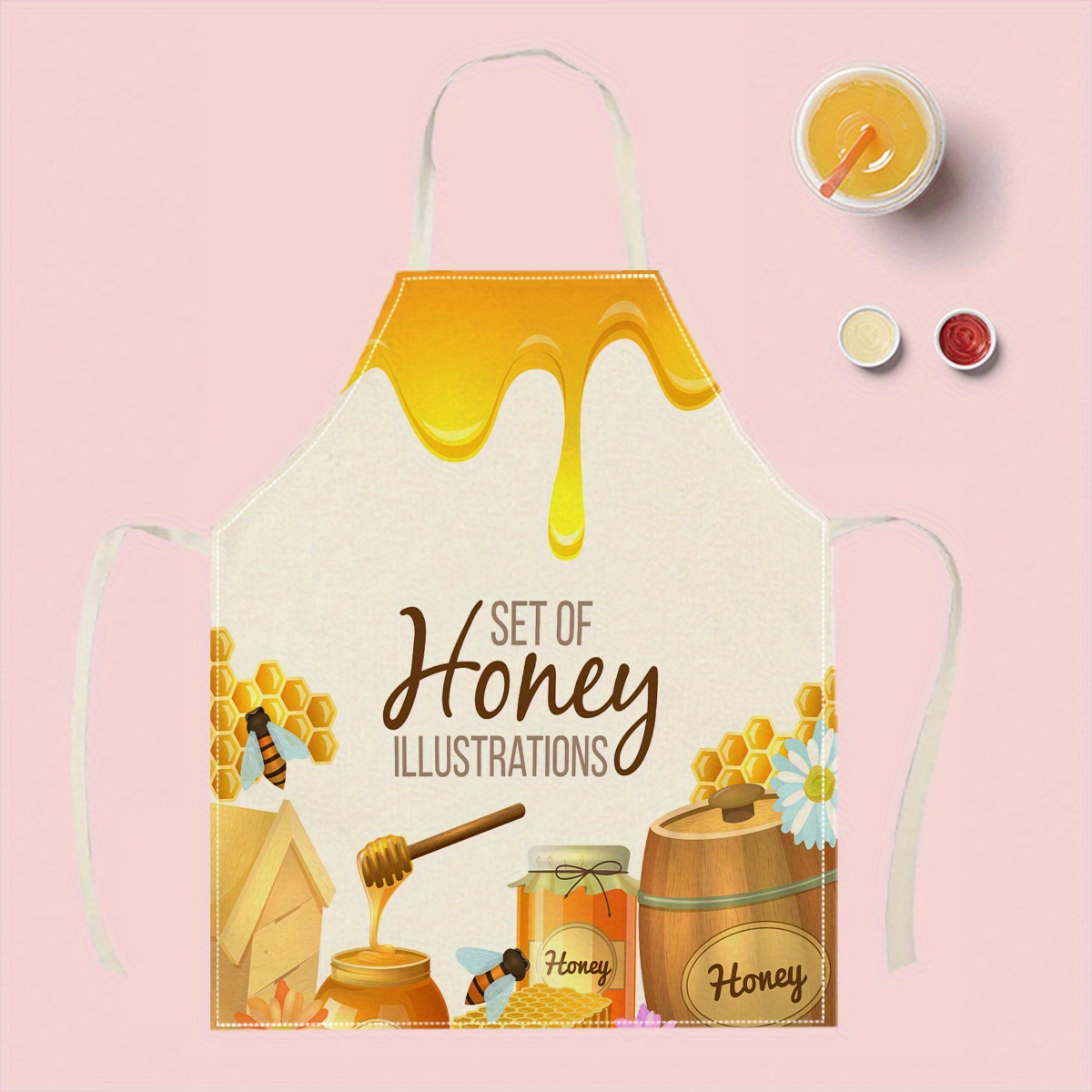 1pc Honey Bee Apron Sweet Kitc - Home Cooking Ideas recension och pris
