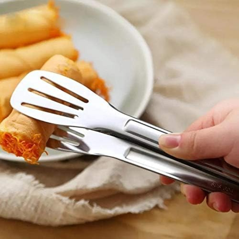 Stainless Steel Food Tongs Kit - Home Cooking Help recension och pris