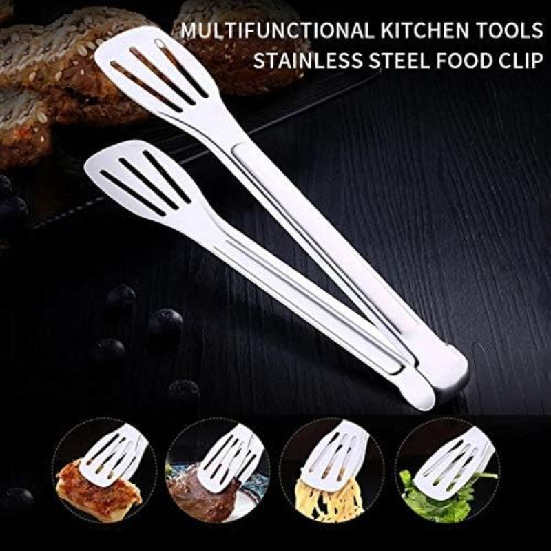 Stainless Steel Food Tongs Kit - Home Cooking Help recension och pris