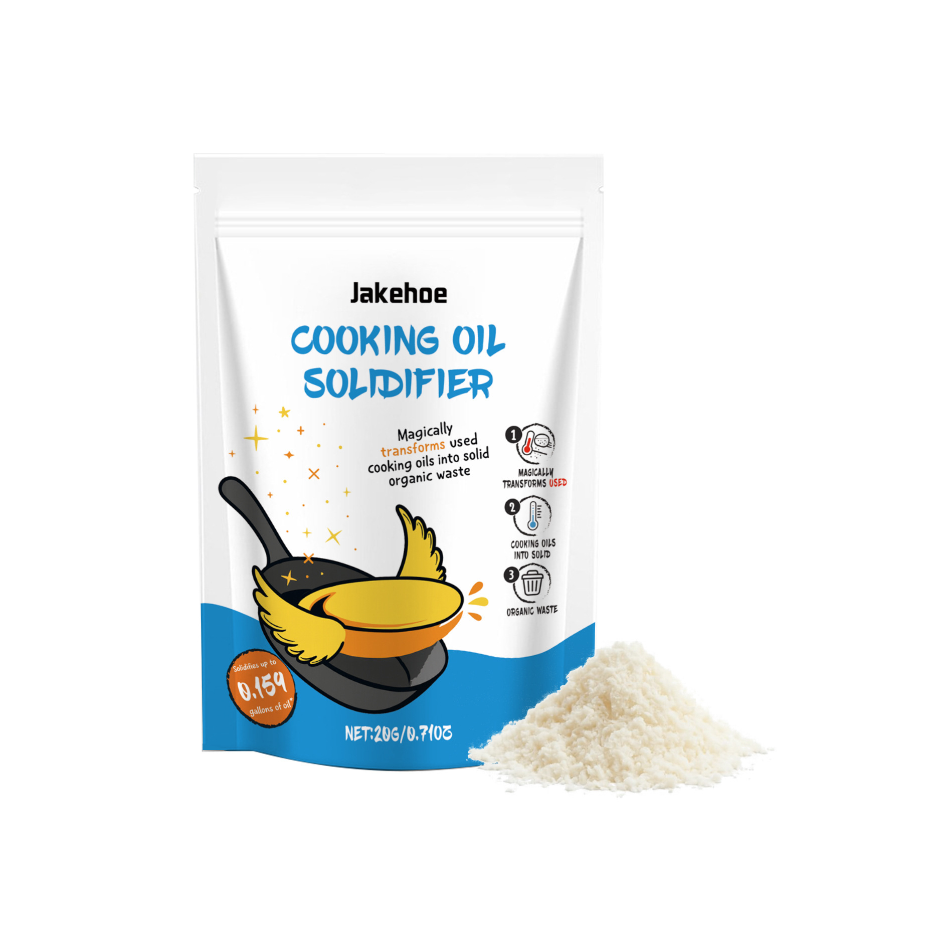 Cooking Oil Solidifier Easy Gr - Home Cooking Oil Disposal recension och pris