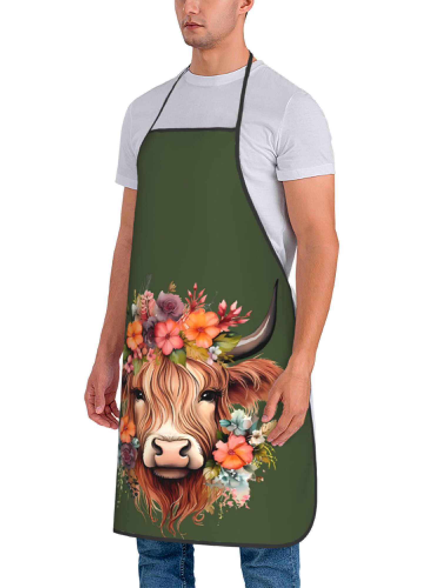 1 Piece of Fun Highland Cow Fl - Home Cooking Ideas recension och pris