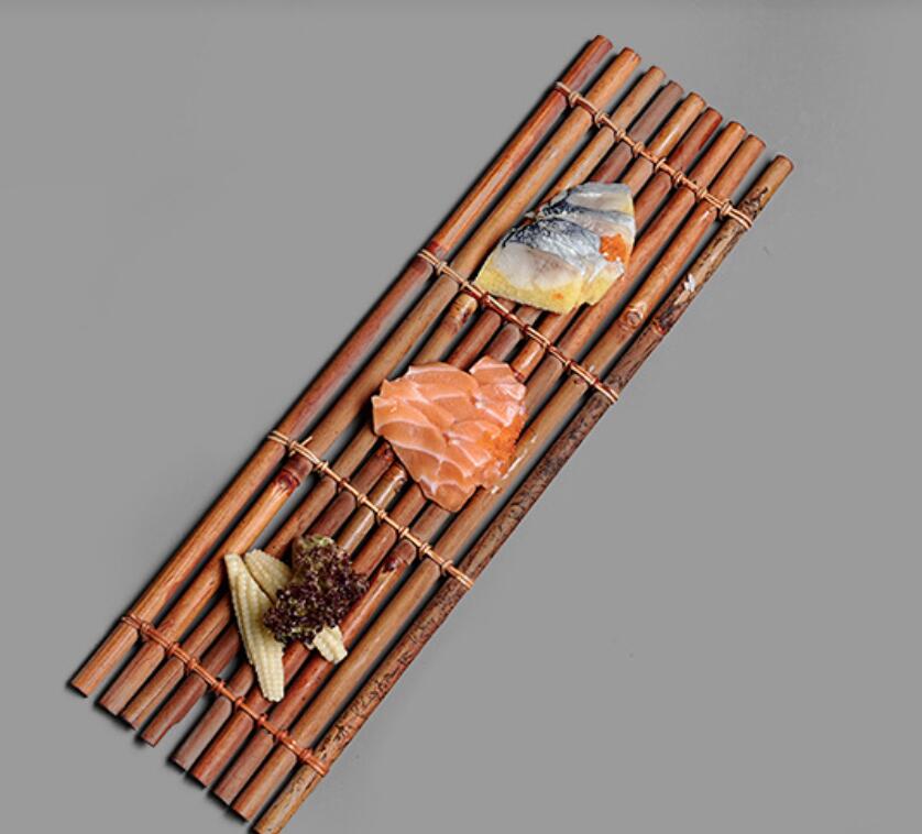 Vintage bamboo sushi dish bamb - Sushi Mat Bamboo recension och pris