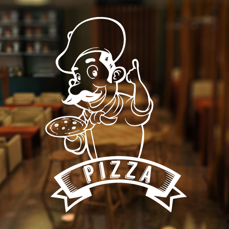 Pizza Pizzeria Logo Cook Sign  - Home Cooking In Italian recension och pris