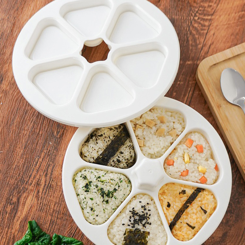 6 in 1 Sushi Maker Box Onigiri - Sushi Mat Bamboo recension och pris