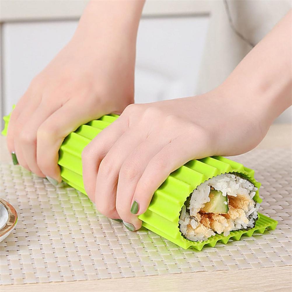 Hand Rolled Sushi Mold Silicon - Sushi Mat Bamboo recension och pris