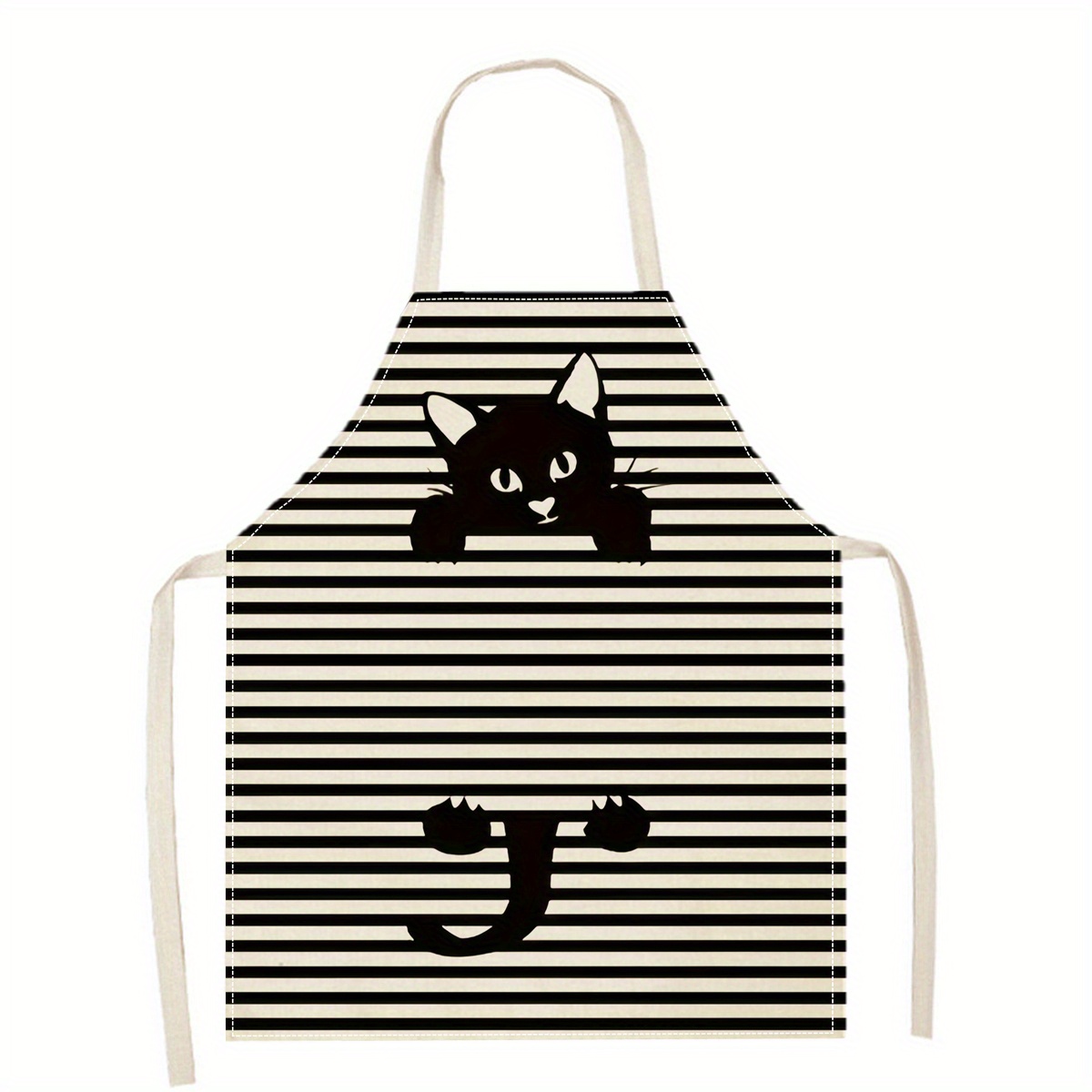 Linen Apron Funny Cat Sunglass - Home Cooking Ideas recension och pris