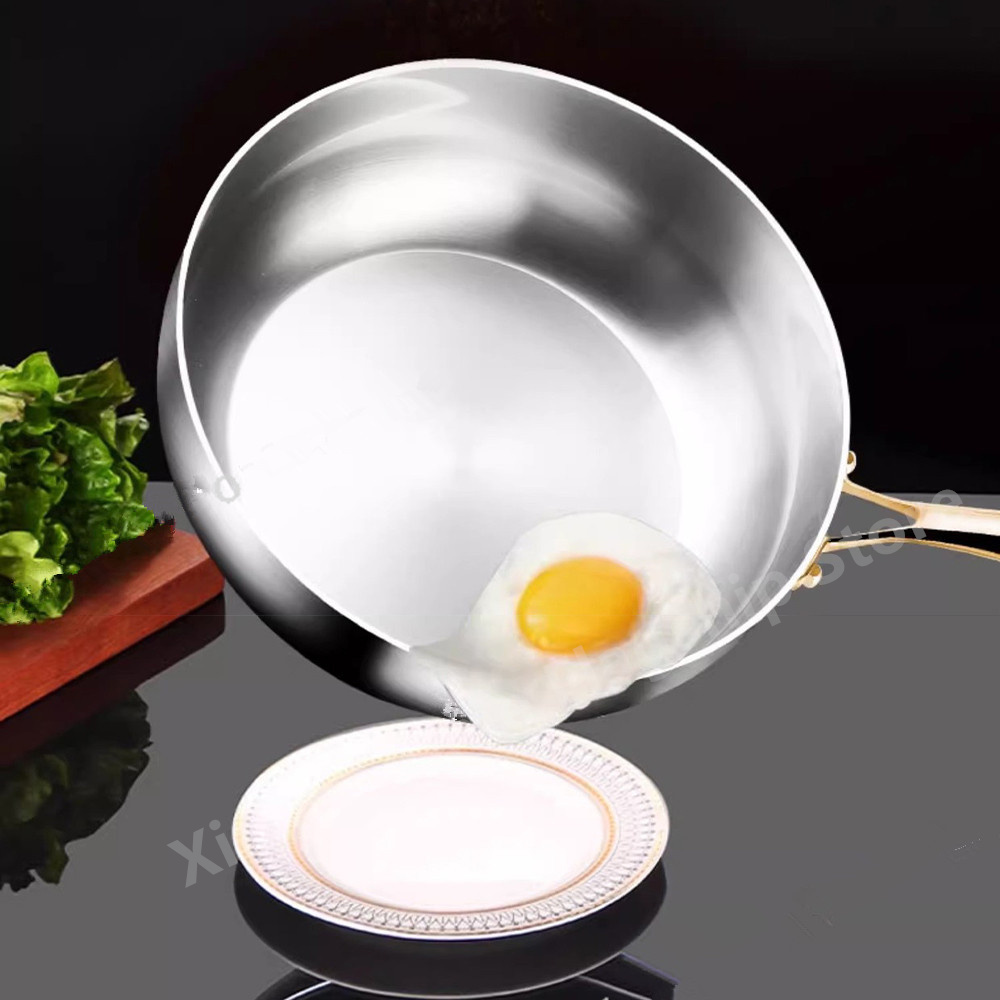 316 Stainless Steel Frying Pan - Crepe Pan Nonstick recension och pris