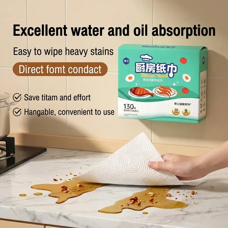 Manhua Disposable Kitchen Pape - Home Cooking Oil Disposal recension och pris