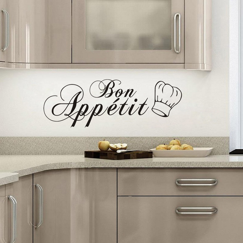 Elegant Bon Appétit Wall Decal - Home Cooking App recension och pris