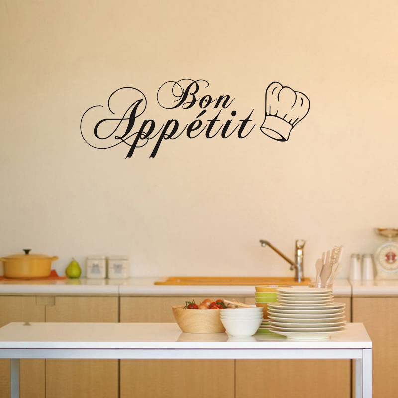 Elegant Bon Appétit Wall Decal - Home Cooking App recension och pris