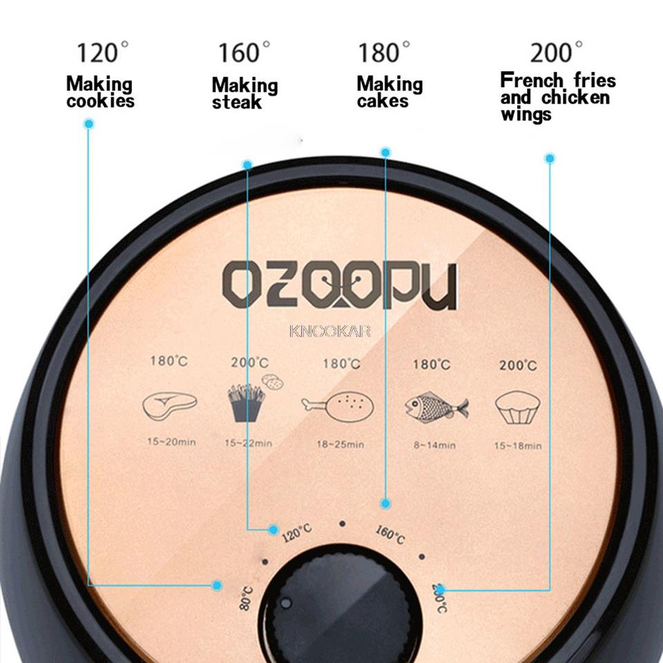 Smart Air Fryer without Oil Ho - Home Cooking Oil Disposal recension och pris