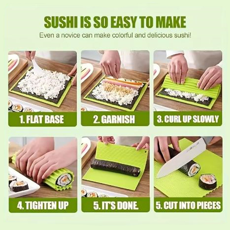 1pc Sushi Making Tool Sushi Ro - Sushi Mat Bamboo recension och pris